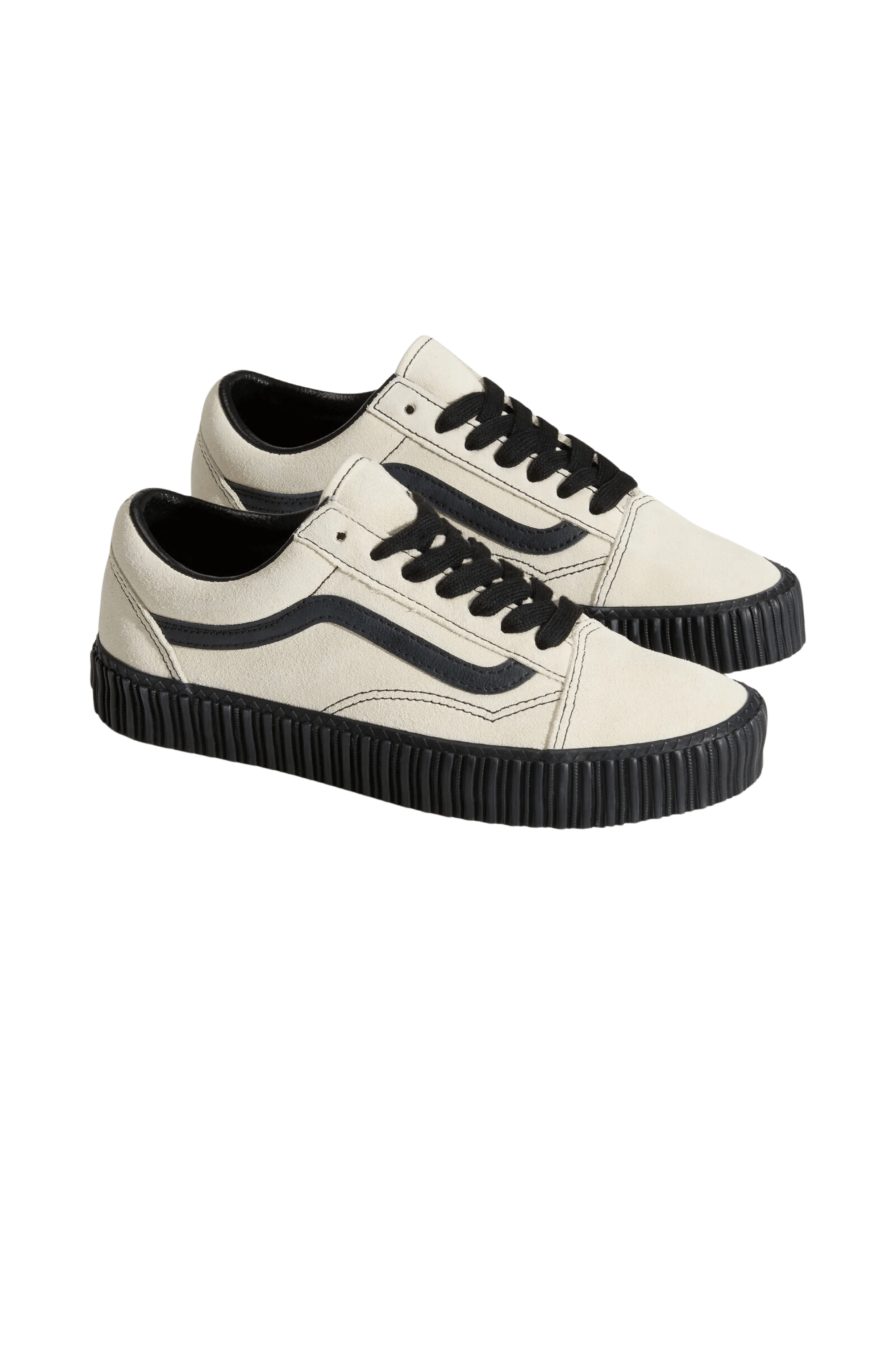 Tênis Vans Old Skool Creeper Bridge Grunge Classic Bege/Preto VN000DCE2VZ - NewSkull