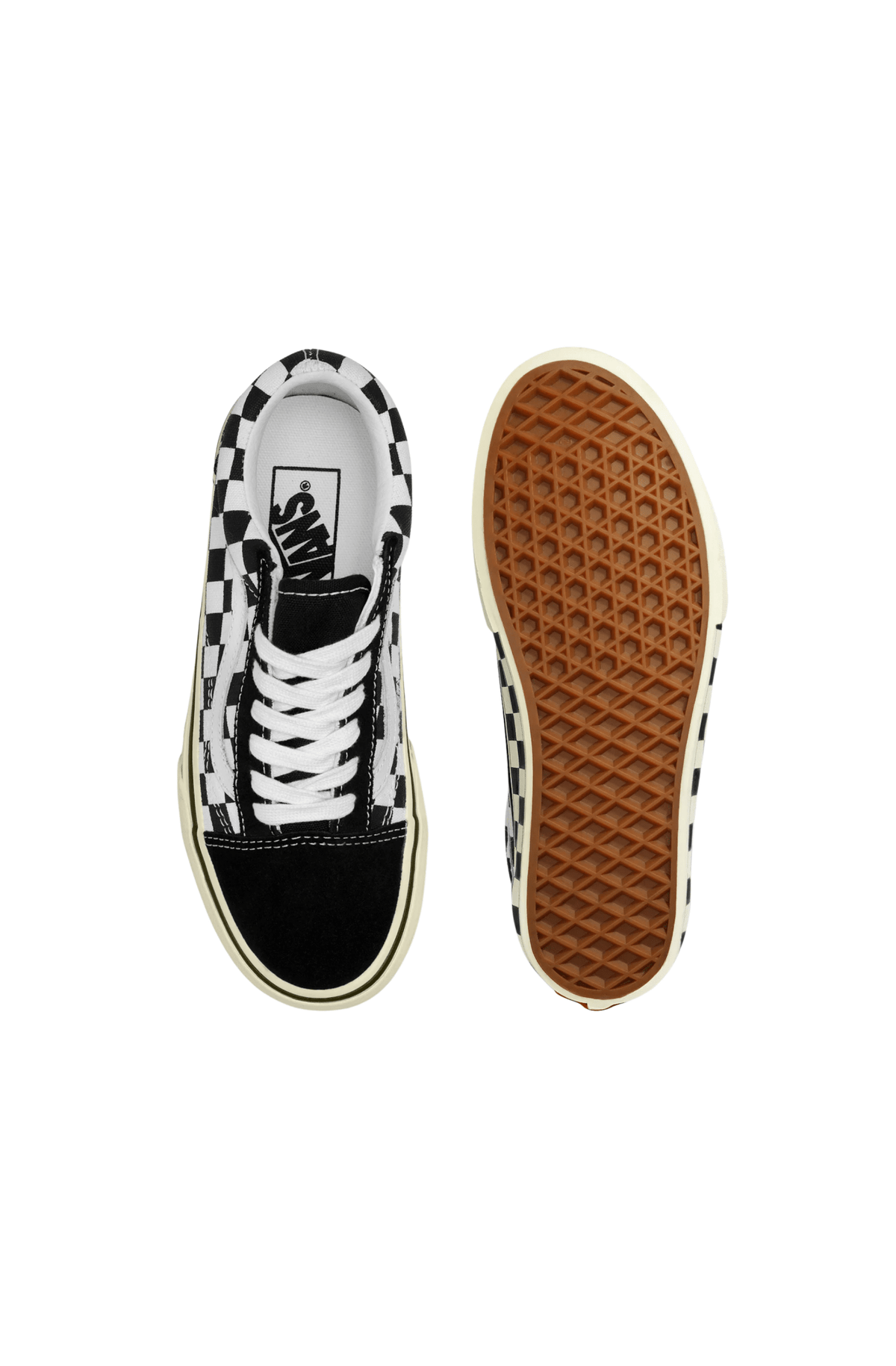 Tênis Vans Old Skool Festival Checkerboard Preto/Branco - NewSkull