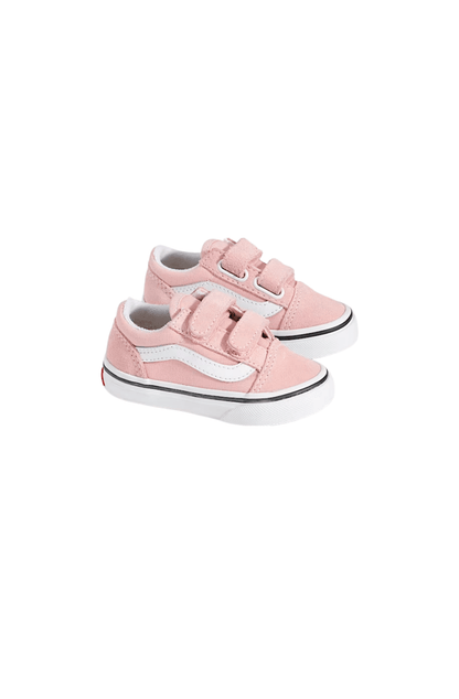 Tênis Vans Old Skool Infantil Velcro Rosa V1001100320001U - NewSkull