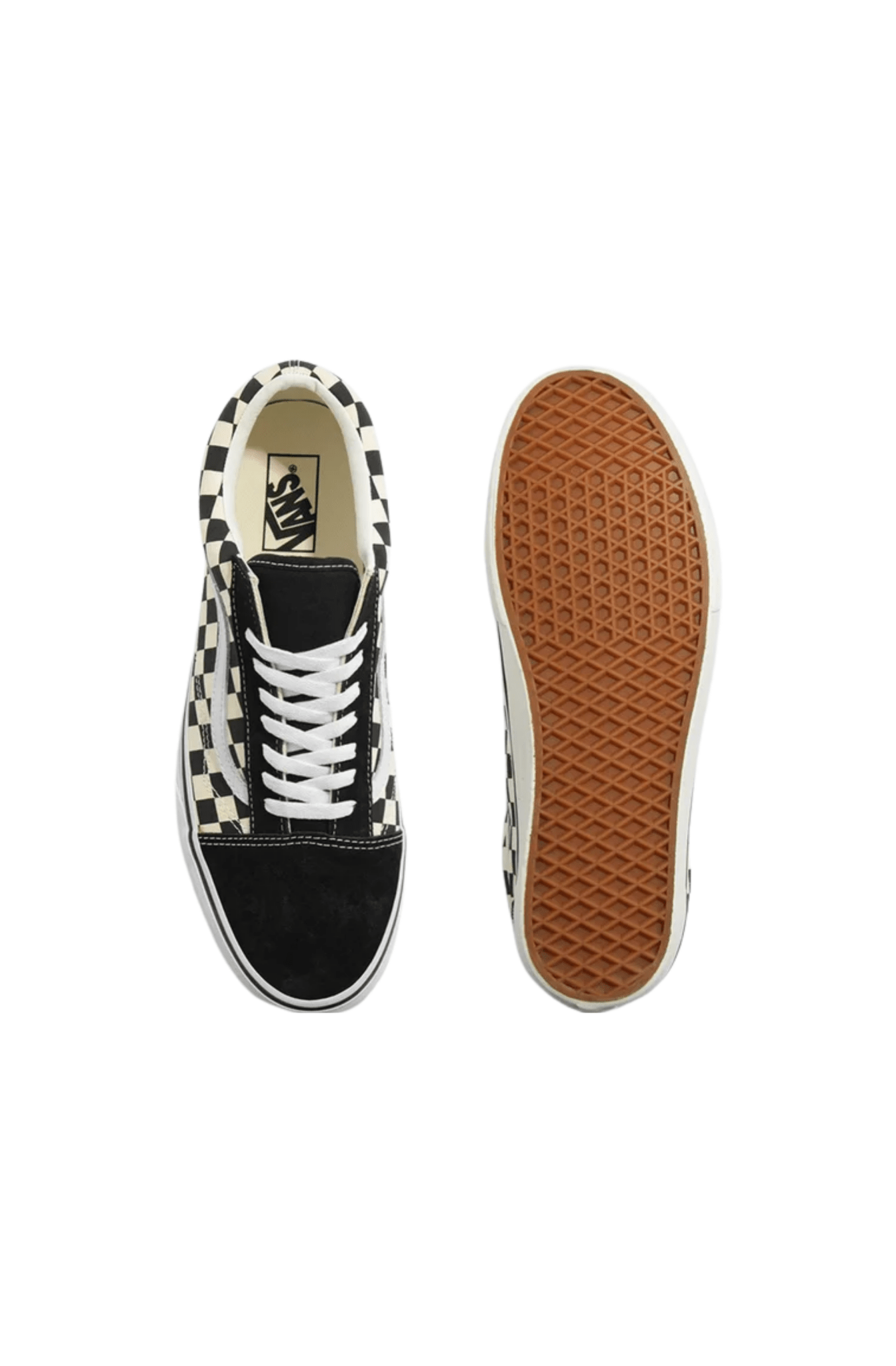 Tênis Vans Old Skool Primary Checkerboard Preto/Branco VN0A38G1P0SCASA - NewSkull