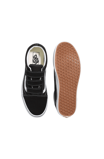 Tênis Vans Old Skool Suede Velcro Preto/Branco VN0A3D29OIU - NewSkull