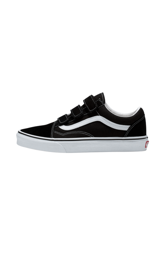 Tênis Vans Old Skool Suede Velcro Preto/Branco VN0A3D29OIU - NewSkull