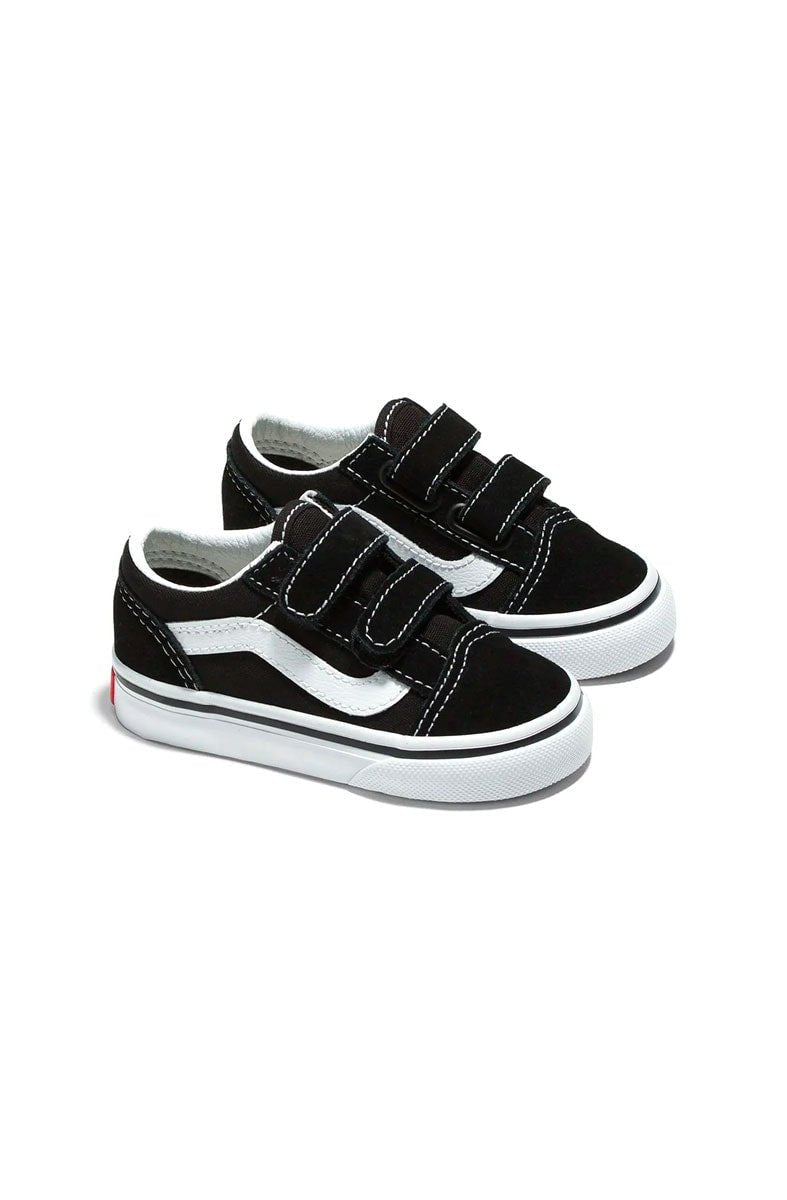 Tênis Vans Old Skool Velcro Infantil Preto/Branco V1001200210001 - NewSkull