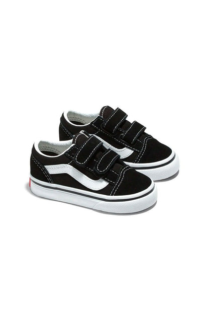 Tênis Vans Old Skool Velcro Infantil Preto/Branco V1001200210001 - NewSkull