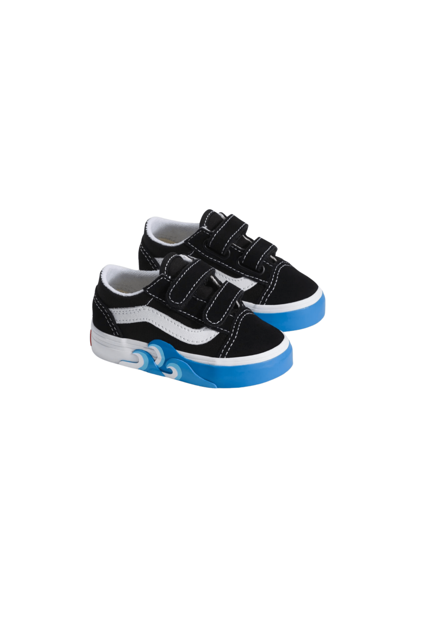 Tênis Vans Old Skool Velcro Infantil Preto/Branco VN000EESFW0 - NewSkull
