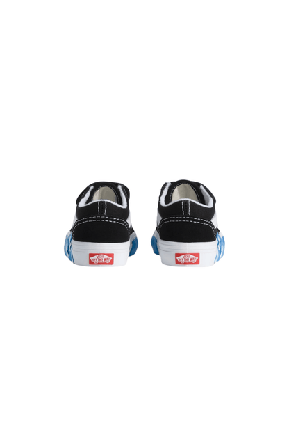 Tênis Vans Old Skool Velcro Infantil Preto/Branco VN000EESFW0 - NewSkull
