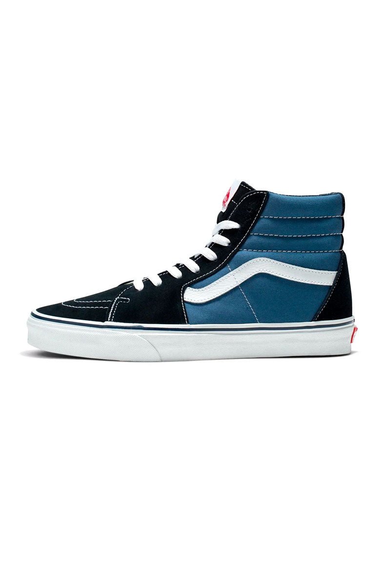 Tênis Vans SK8 High Navy Azul/Preto/Branco VNB00D5INVY - NewSkull