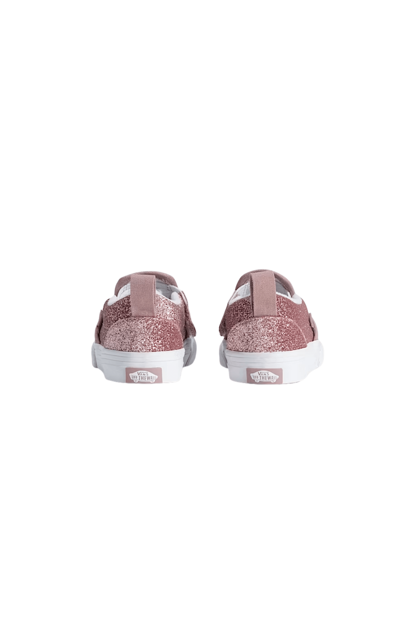 Tênis Vans Slip-On V Infantil Glitter Rosa VN000D0TFSL - NewSkull