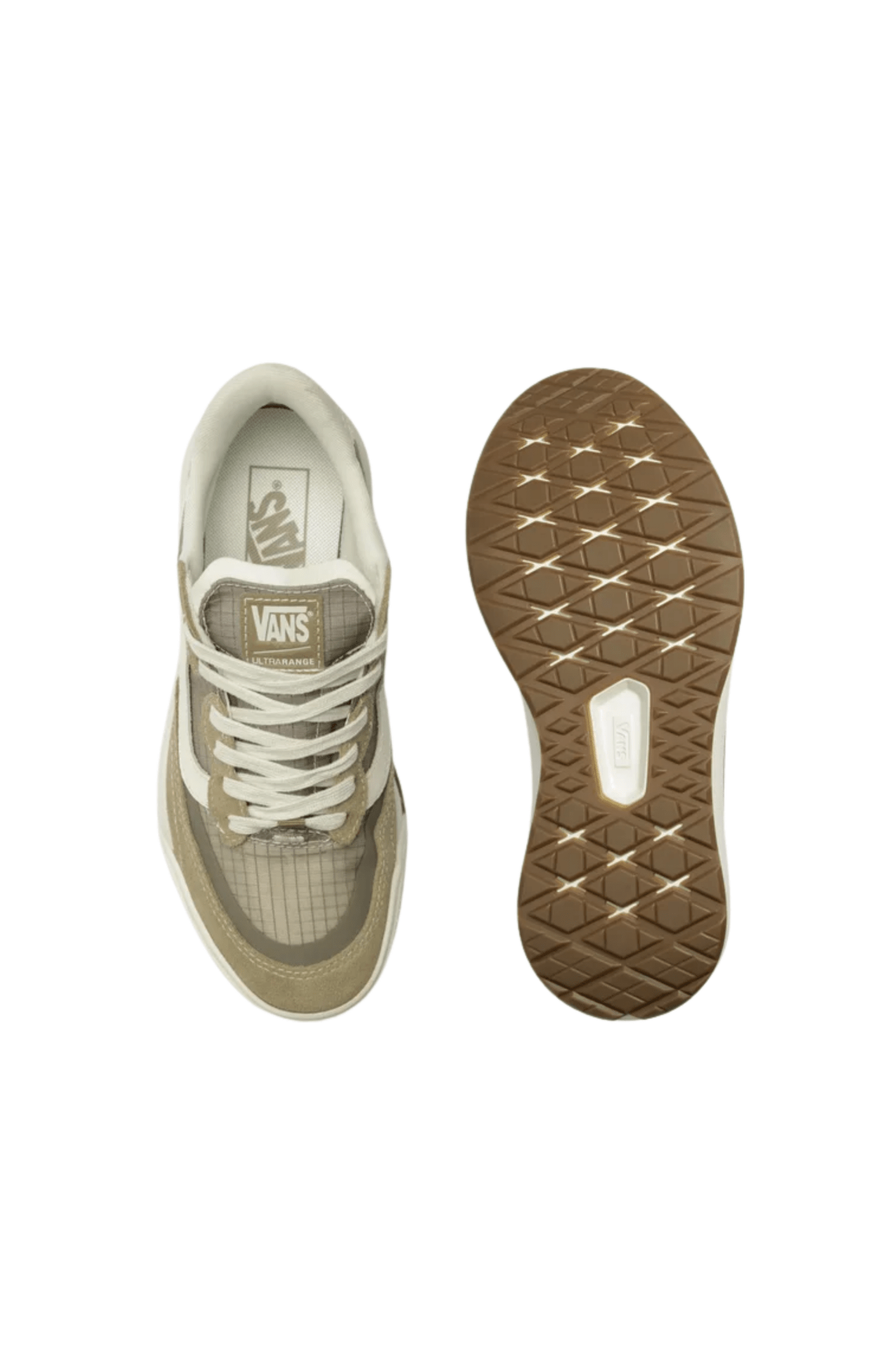 Tênis Vans Ultrarange SE 2.0 Aluminum Cinza/Bege VN000E7N1O3C - NewSkull