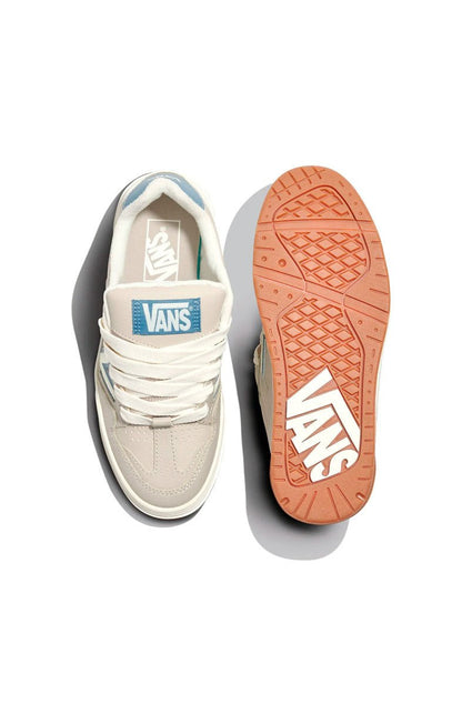 Tênis Vans Upland Pop Silver Lining Bege/Branco VN000D1HFTY - NewSkull