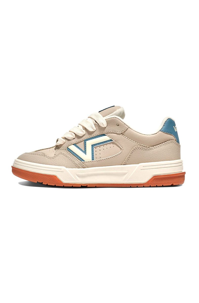 Tênis Vans Upland Pop Silver Lining Bege/Branco VN000D1HFTY - NewSkull