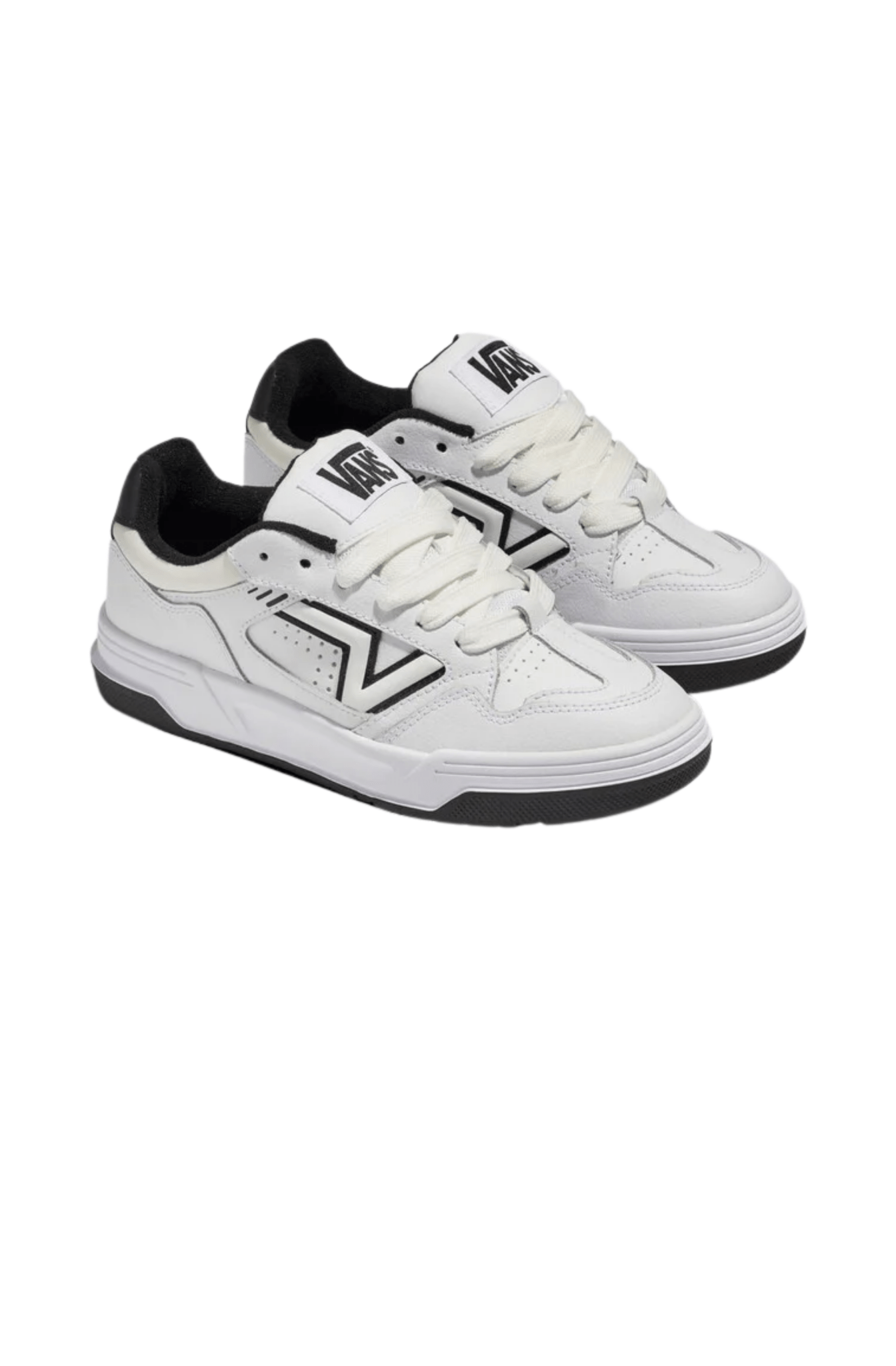 Tênis Vans Upland White Black Branco/Preto VN000D1HYB2 - NewSkull