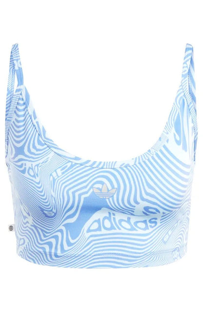 Top Adidas Esportivo AOP Azul/Cinza - NewSkull