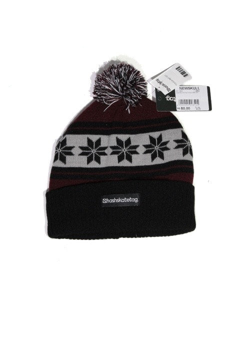 Touca Gorro Hashskatetag Bordo - NewSkull