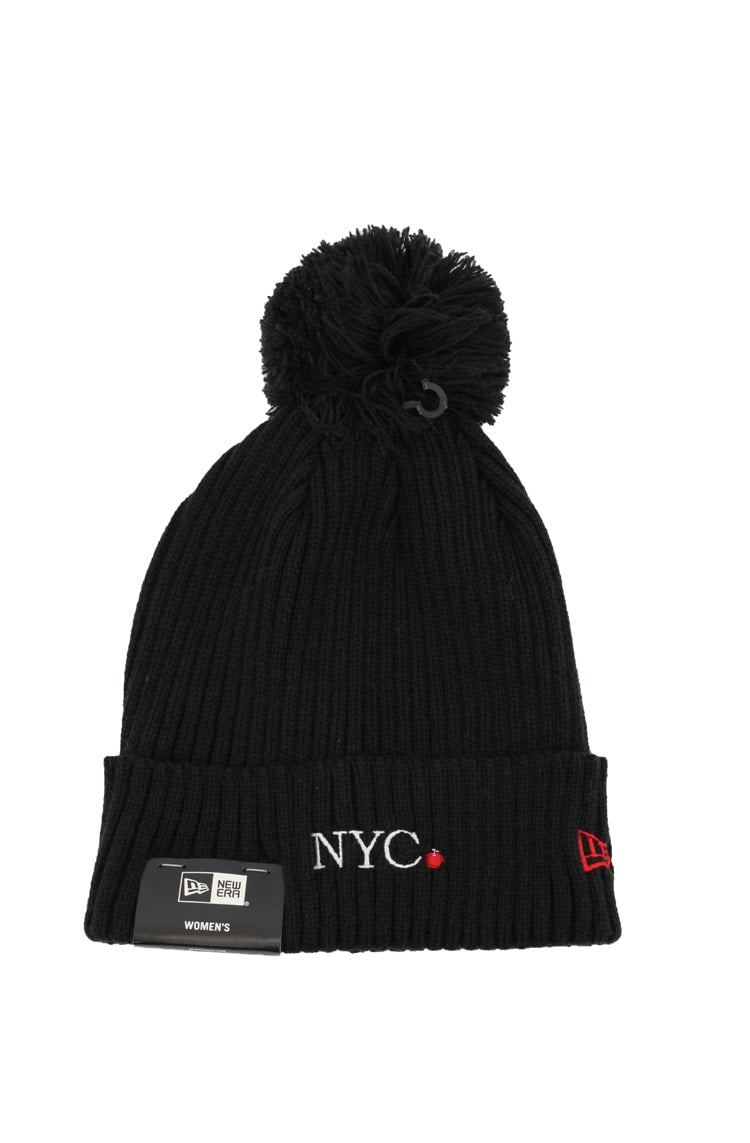 Touca Gorro NEW ERA NYC Apple Girls Preta - NewSkull