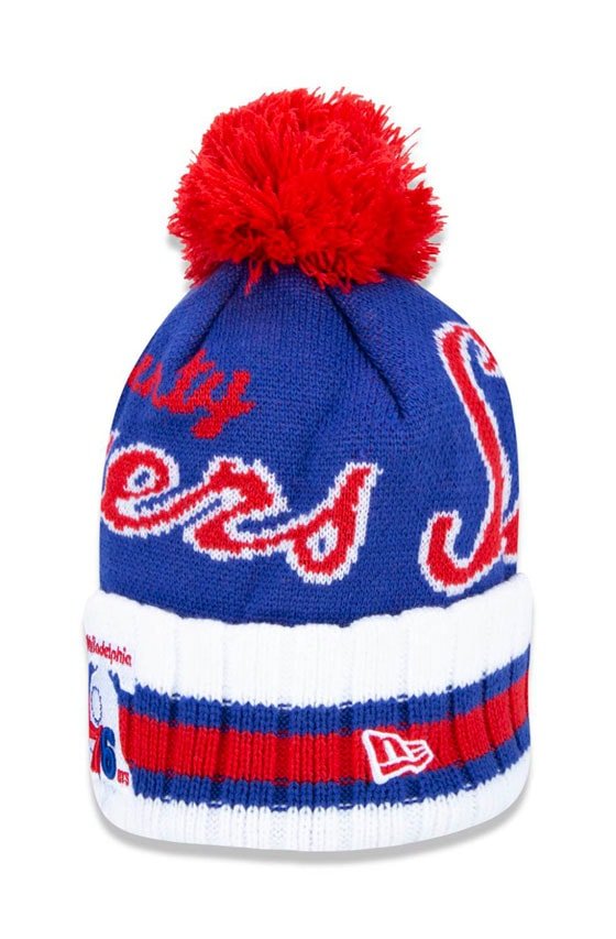 Touca Gorro New Era Philadelphia 76Ers Nba Global Collection Azul/Vermelho - NewSkull