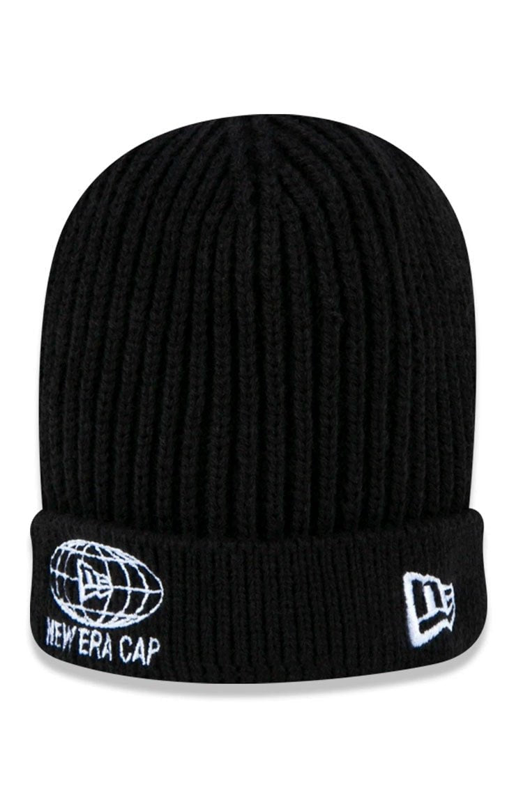 Touca Gorro New Era Street Taste Global Preta/Branca - NewSkull