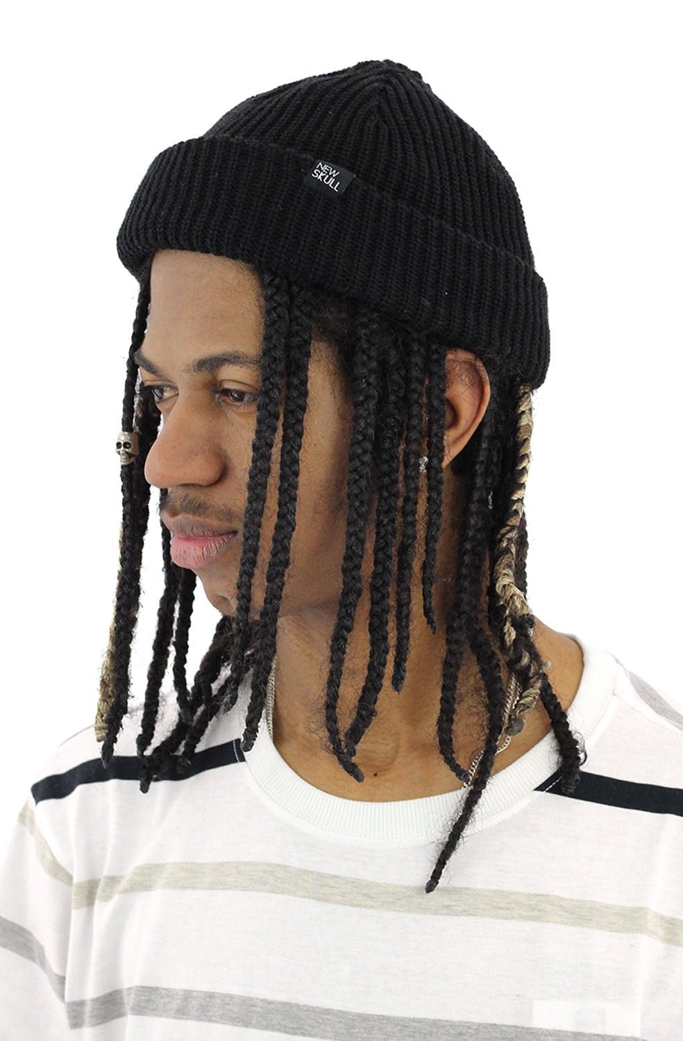 Touca Gorro NewSkull Double Face Preta - NewSkull