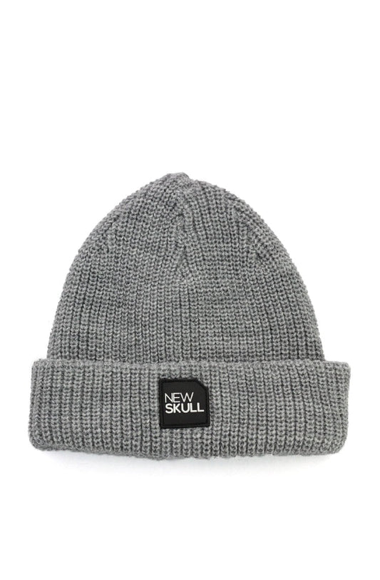 Touca Gorro NewSkull Rubber Cinza - NewSkull