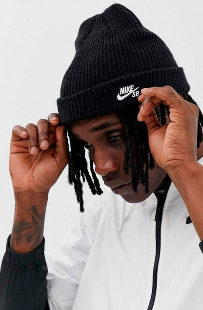 Touca Gorro Nike SB Fisherman Beanie Preta - NewSkull