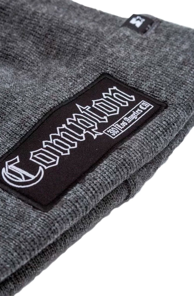 Touca Gorro Starter Compton Cinza/Preto - NewSkull