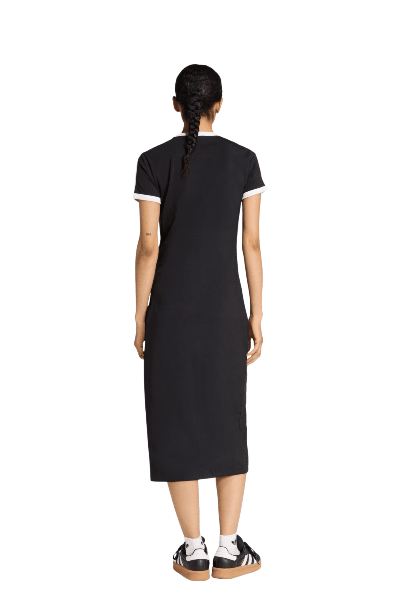 Vestido Adidas Adicolor 3 - stripes Slim Preto/Branco - NewSkull