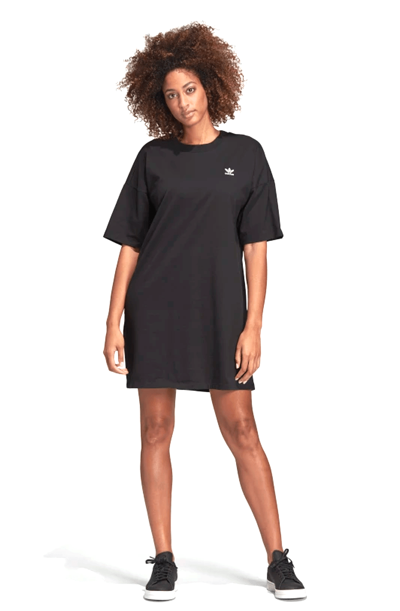 VESTIDO ADIDAS TREFOIL FEMININO PRETO - NewSkull