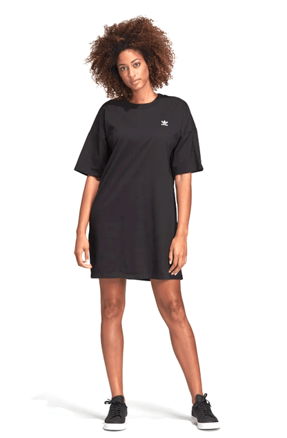 VESTIDO ADIDAS TREFOIL FEMININO PRETO - NewSkull