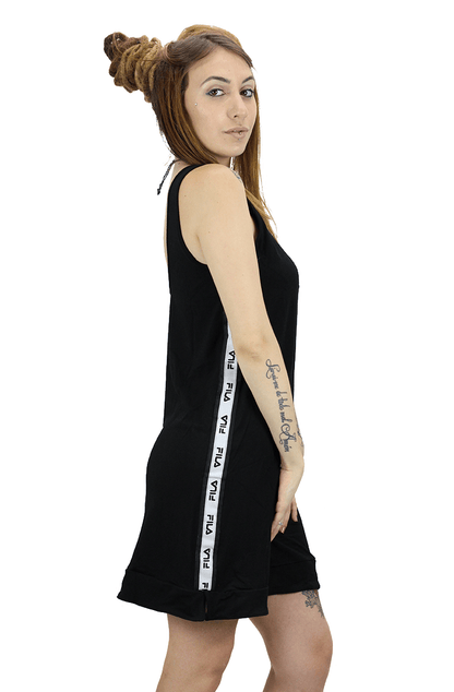 VESTIDO FILA FEMININO BW PRETO - NewSkull