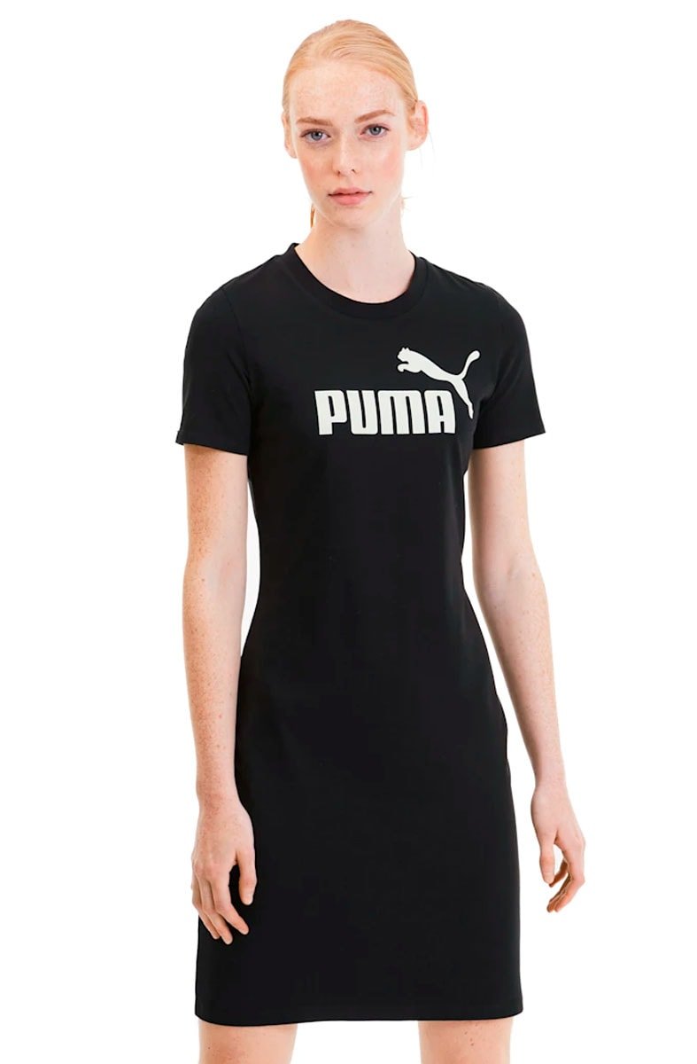 Vestido PUMA Essentials Dress Preto/Branco - NewSkull