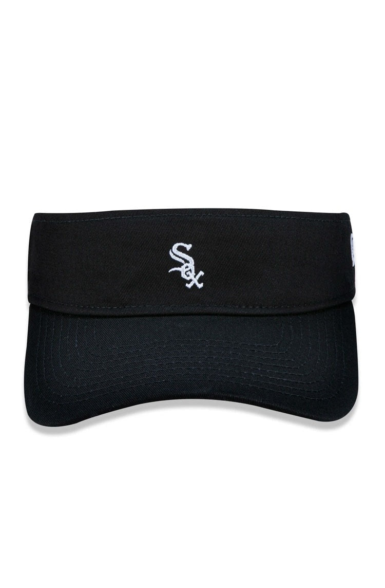 Viseira New Era Chicago White Sox Sun Team Mini Logo Preta/Branca - NewSkull