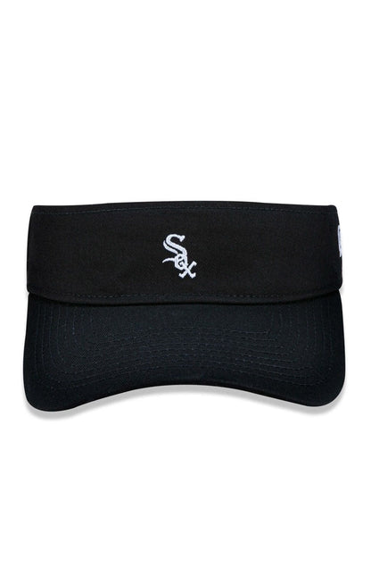 Viseira New Era Chicago White Sox Sun Team Mini Logo Preta/Branca - NewSkull