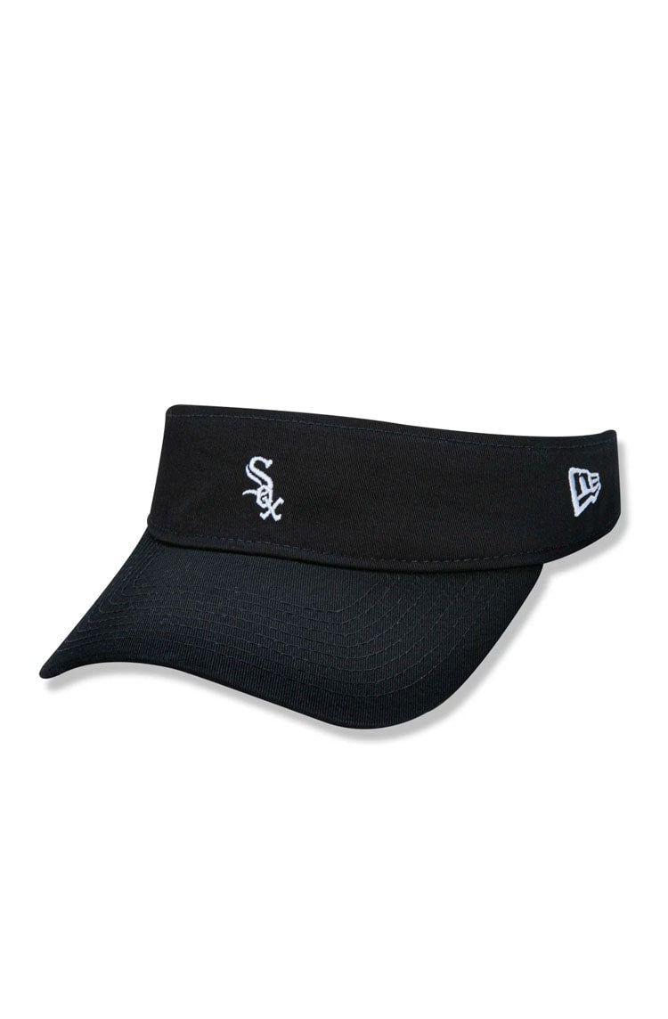Viseira New Era Chicago White Sox Sun Team Mini Logo Preta/Branca - NewSkull